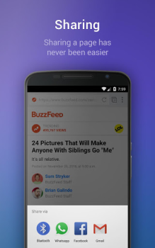 Scaricare Super Fast Browser Comunicazione per Android Screenshot 4