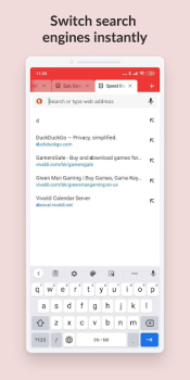 Scaricare Vivaldi Browser Snapshot Comunicazione per Android Screenshot 5