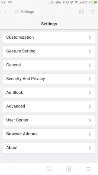 Scaricare XBrowser - Mini & Super fast Comunicazione per Android Screenshot 3