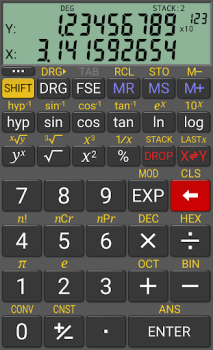 Scaricare RealCalc Scientific Calculator Lavoro per Android Screenshot 2