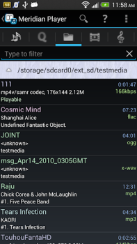 Scaricare Meridian Player Lettori ed editor video per Android Screenshot 2