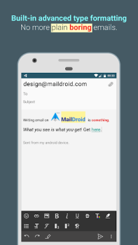 Scaricare MailDroid - Applicazione Email Comunicazione per Android Screenshot 4