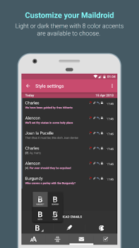 Scaricare MailDroid - Applicazione Email Comunicazione per Android Screenshot 5