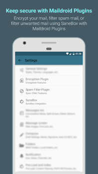 Scaricare MailDroid - Applicazione Email Comunicazione per Android Screenshot 7