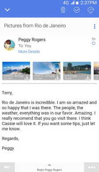 Scaricare TypeApp Email - Mail Comunicazione per Android Screenshot 2