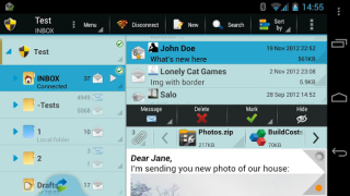 Scaricare ProfiMail Go - email client Comunicazione per Android Screenshot 2