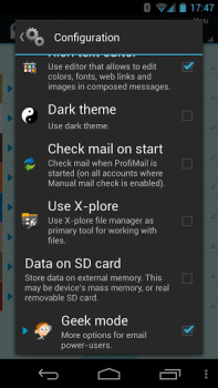 Scaricare ProfiMail Go - email client Comunicazione per Android Screenshot 3