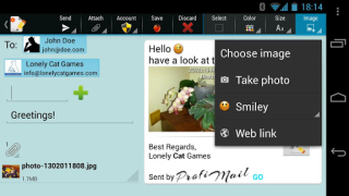 Scaricare ProfiMail Go - email client Comunicazione per Android Screenshot 5