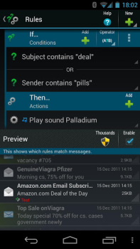 Scaricare ProfiMail Go - email client Comunicazione per Android Screenshot 7
