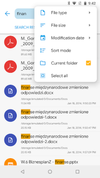 Gestore file Solid Explorer