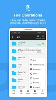 Scaricare DV file explorer: browser di f Lavoro per Android Screenshot 4