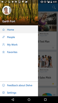 Scaricare Office Delve Lavoro per Android Screenshot 2