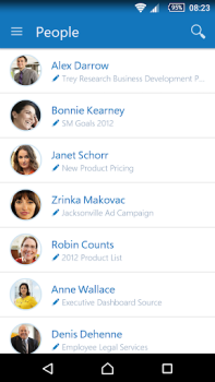 Scaricare Office Delve Lavoro per Android Screenshot 3