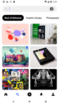 Scaricare Behance - Portfolio Creativi Arte e design per Android Screenshot 2