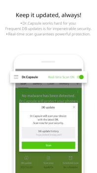 Scaricare Dr.Capsule  Antivirus, Cleaner Strumenti per Android Screenshot 2