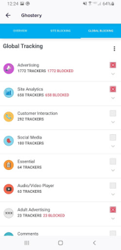 Scaricare Ghostery Privacy Browser Lavoro per Android Screenshot 3