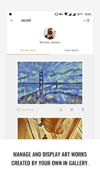Scaricare AI Art Image Generator – GoArt Foto per Android Screenshot 2