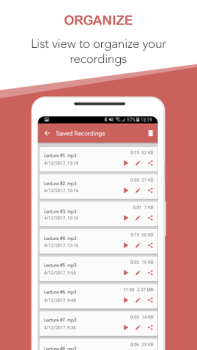 Scaricare Voice Recorder HD Musica e audio per Android Screenshot 2
