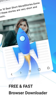 Scaricare APUS Browser - Fast & Private Comunicazione per Android Screenshot 2