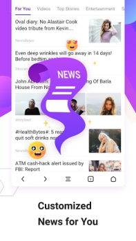 Scaricare APUS Browser - Fast & Private Comunicazione per Android Screenshot 6