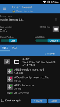 Scaricare BiglyBT - Downloader Torrent Strumenti per Android Screenshot 4