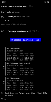 Scaricare CPDT Benchmark〉Storage, memory Strumenti per Android Screenshot 6