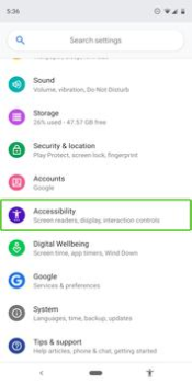 Scaricare Accessibilità di Android Strumenti per Android