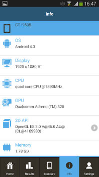GFXBench Benchmark