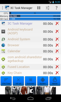 Scaricare 3C Task Manager Strumenti per Android Screenshot 2