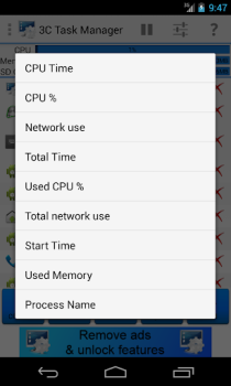 Scaricare 3C Task Manager Strumenti per Android Screenshot 6