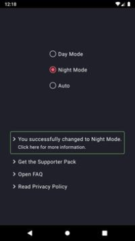 Scaricare Dark Mode Personalizzazione per Android Screenshot 2