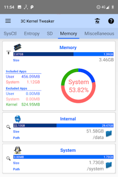 Scaricare 3C System Manager (root) Strumenti per Android Screenshot 3