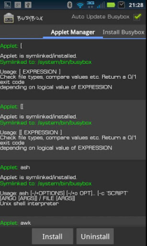 Scaricare BusyBox Strumenti per Android Screenshot 2