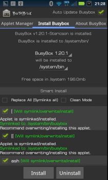 Scaricare BusyBox Strumenti per Android Screenshot 4