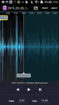 Scaricare Taglierina MP3 Musica e audio per Android Screenshot 2
