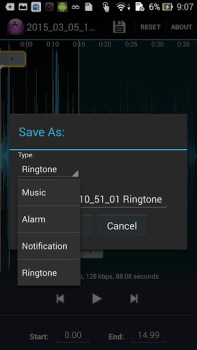 Scaricare Taglierina MP3 Musica e audio per Android Screenshot 4