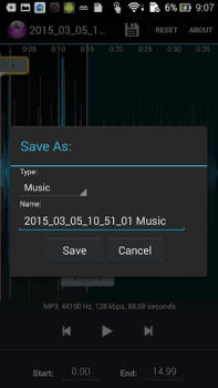 Scaricare Taglierina MP3 Musica e audio per Android Screenshot 5