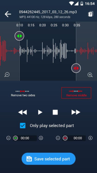Scaricare Tagliare musica, canzoni, audi Musica e audio per Android Screenshot 4