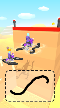 Scaricare Scribble Rider! Azione per Android Screenshot 5