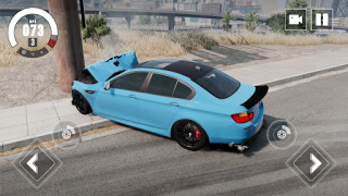 Scaricare M5 BMW: Real Car Crashes Simulatori per Android Screenshot 2