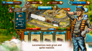 Scaricare Transport Empire: Steam Tycoon Simulatori per Android Screenshot 3