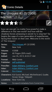 Scaricare ComicRack Free Fumetti per Android Screenshot 3