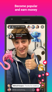 Scaricare VK Live Sociale per Android Screenshot 3