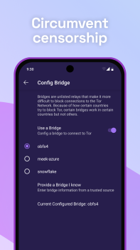 Scaricare Tor Browser Comunicazione per Android Screenshot 3