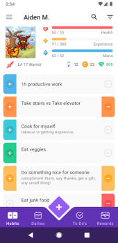 Scaricare Habitica: Gamify your Tasks Lavoro per Android Screenshot 2