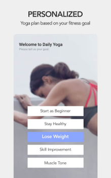 Scaricare Daily Yoga(Yoga quotidiano) Salute e fitness per Android Screenshot 2
