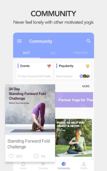 Scaricare Daily Yoga(Yoga quotidiano) Salute e fitness per Android Screenshot 6