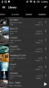 Scaricare GoneMAD Music Player (Trial) Musica e audio per Android Screenshot 3