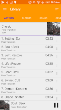 Scaricare GoneMAD Music Player (Trial) Musica e audio per Android Screenshot 4