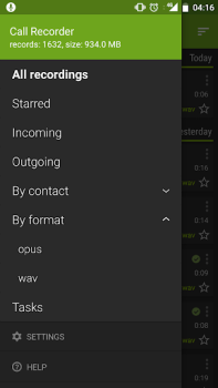 Scaricare Call Recorder - SKVALEX Strumenti per Android Screenshot 2